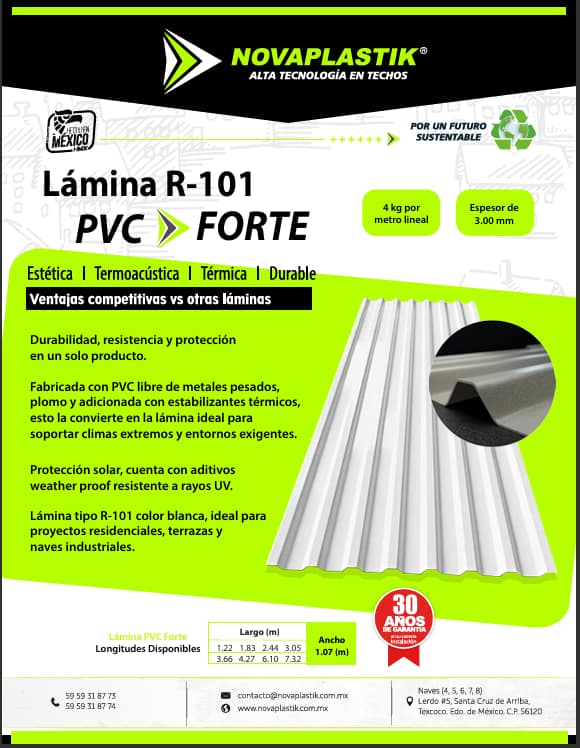 LAMINA R101 FORTE - Novaplastik
