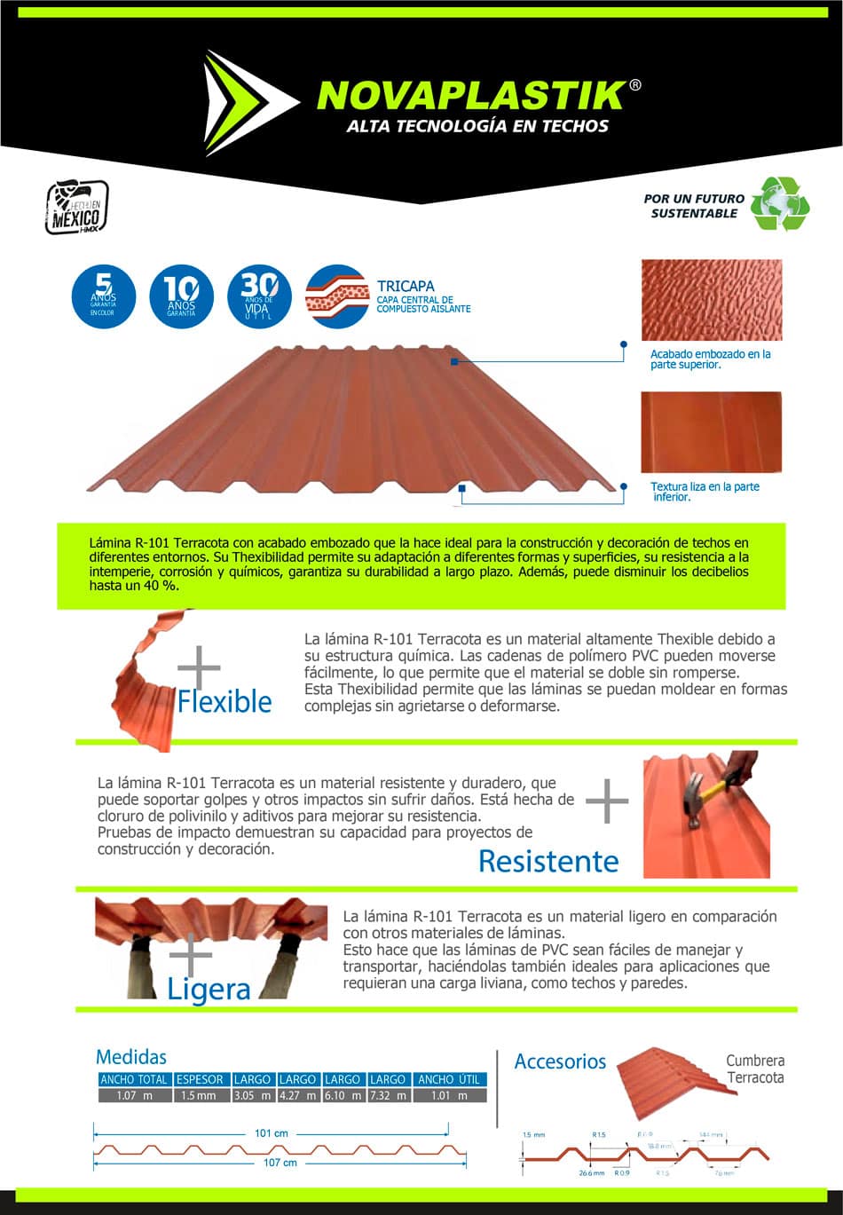 R101-TERRACOTA-2 - Novaplastik